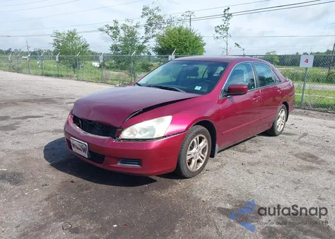 2006 Honda Accord Se из США, поврежденный, VIN 1HGCM817X6A011670